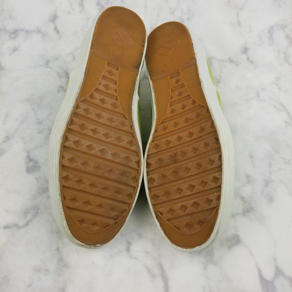 Naturalizer Green White Canvas shoes size 8.5W - Picture 7 of 8